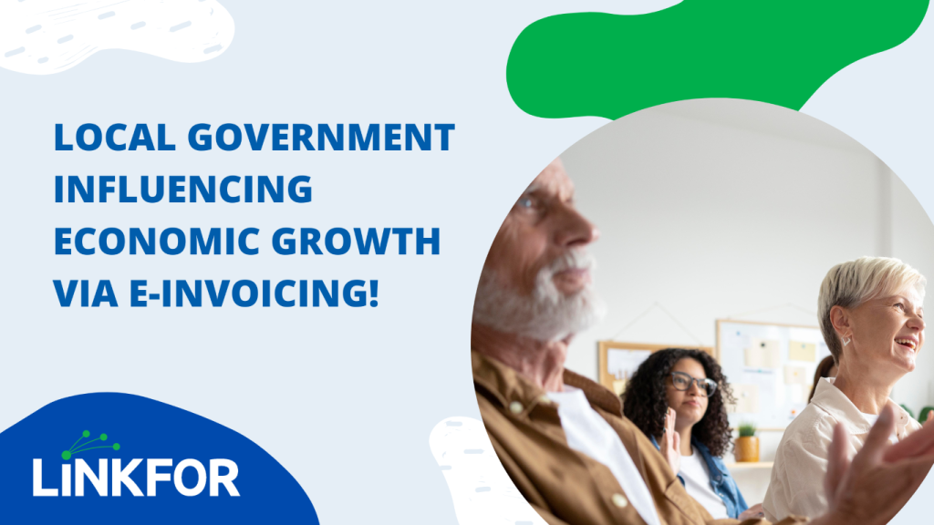 Local government influencing economic growth via e-invoicing