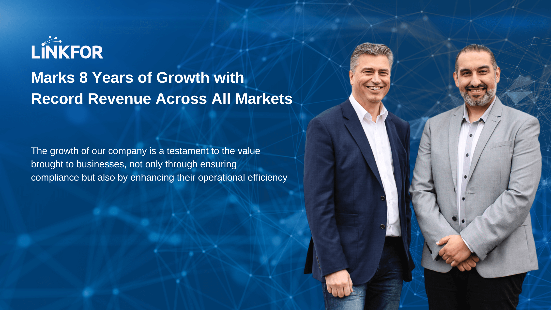 LinkFor Marks 8 Years of Growth